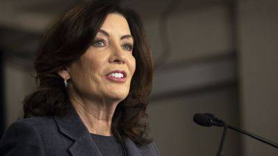 Kathy Hochul - New York governor to outline agenda ahead of crucial House elections - apnews.com - county George - city New York - Israel - New York - city Santos, county George - state New York - Albany, state New York