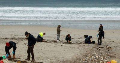 Millions Of Plastic Pellets Wash Up On Spanish Beaches - huffpost.com - France - Spain - Portugal