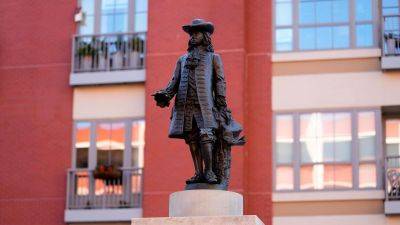 William - National Park Service retracts plans to remove William Penn statue from historic Philadelphia park following backlash - edition.cnn.com - Usa - state Pennsylvania - Britain - county Liberty - county Hall - county Independence - state Republican - Philadelphia