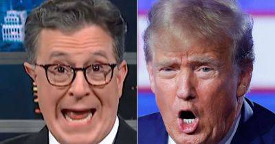 Donald Trump - Alina Habba - Stephen Colbert - Stephen Colbert Gives Trump Attorney Shockingly Direct 'Murder' Reality-Check - huffpost.com