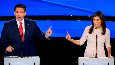 Donald Trump - Nikki Haley - Ron Desantis - Fox - Haley - 5 takeaways from the Republican debate with Ron DeSantis and Nikki Haley - abcnews.go.com - state South Carolina - state Iowa - state New Hampshire - Israel - state Florida - Des Moines, state Iowa - county White
