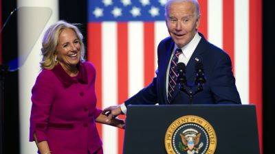 Joe Biden - Jill Biden - Karine Jean-Pierre - Biden Says - President Joe Biden’s record age, 81, is an ‘asset,’ first lady Jill Biden says - apnews.com - Usa - Washington - Turkey