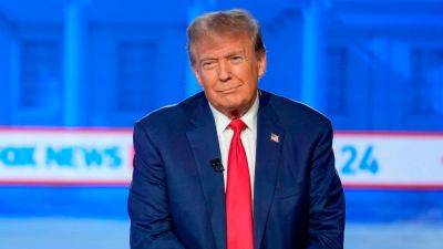 Donald Trump - Jonathan Karl - Martha Maccallum - Fox - Trump backs off 2024 campaign theme threatening political 'retribution' - abcnews.go.com - Washington - state Iowa