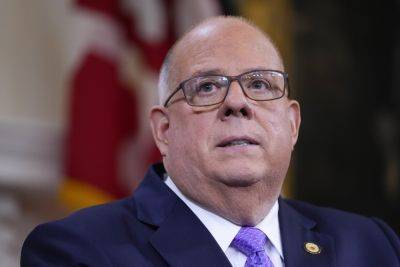 Donald Trump - Larry Hogan - Larry Hogan steps down from No Labels leadership - politico.com - state Maryland