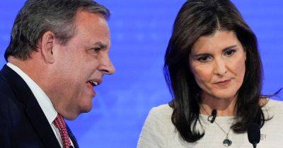 Donald Trump - Chris Christie - Nikki Haley - Haley - Chris Christie Caught On Hot Mic Trashing Nikki Haley With 4 Blistering Words - huffpost.com - state South Carolina - state New Jersey - state Iowa - state New Hampshire - state Florida - county Windham