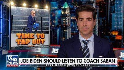 Jesse Watters - Fox News Staff - Fox - JESSE WATTERS: We didn't hire Biden so he could retire in the White House - foxnews.com - Usa - county White - state Alabama