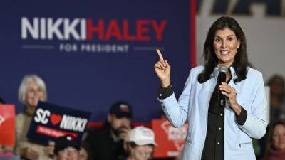 Donald Trump - Nikki Haley - Ron Desantis - Vivek Ramaswamy - Chelsey Cox - America I (I) - Haley - Nikki Haley campaign site lacks policy platform, simple way to evaluate positions - cnbc.com - state South Carolina - Washington - Israel - state Florida - state Arkansas