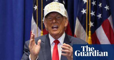 Donald Trump - Nikki Haley - Frank Sinatra - ‘Ready to rumble’: Trump holds Iowa campaign rally more akin to victory lap - theguardian.com - Usa - state Iowa