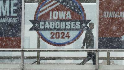 Donald Trump - Nikki Haley - Ron Desantis - Brian Schwartz - Iowa Republican caucus sets new record for state political ad buys: $120 million - cnbc.com - state South Carolina - state Iowa - state Florida - state Hawkeye