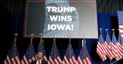 Donald Trump - Nikki Haley - Jonathan Nicholson - For Trump - Networks Call Iowa For Trump While Voters Are Still Caucusing - huffpost.com - state South Carolina - state Iowa - New York - Des Moines