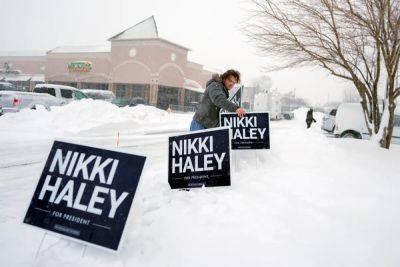 Donald Trump - Nikki Haley - Ron Desantis - Vivek Ramaswamy - Katie Hawkinson - ‘Life-threatening’ arctic temperatures hit Iowa on caucus day - independent.co.uk - state Iowa
