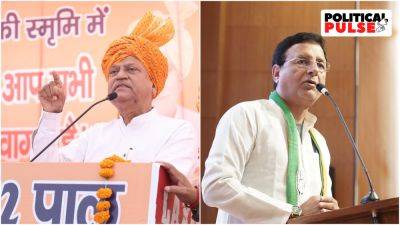 Mallikarjun Kharge - Rahul Gandhi - Varinder Bhatia - Divided Haryana Congress drifts further apart, two rival campaigns hit the road - indianexpress.com
