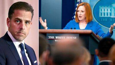 Jen Psaki - Brooke Singman - Fox - Hunter Biden knew 70% of art buyers, contradicting White House narrative on 'anonymous' collectors: Gallerist - foxnews.com