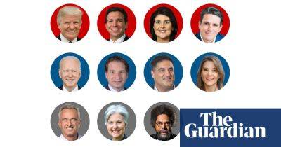 Joe Biden - Donald Trump - Fox - Who’s running for president in 2024? The Republican and Democratic candidates - theguardian.com - Usa - state Iowa - state New Hampshire - state Florida - state Texas