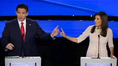 Joe Biden - Donald Trump - Chris Christie - Nikki Haley - Ron Desantis - ABC News cancels its Republican primary debate due to not having enough participants - npr.org - state New Jersey - state Iowa - state New Hampshire - state Florida - county Granite