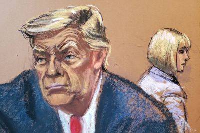 Donald Trump - Jean Carroll - Lewis Kaplan - Ariana Baio - A lesson in defamation: Trump silent in court as he wails online - independent.co.uk - New York - county Carroll