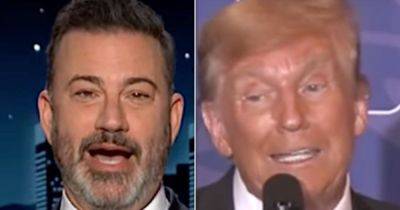 Donald Trump - Jimmy Kimmel - Ed Mazza - On Trump - With A - Jimmy Kimmel Brings Holy Hell On Trump With A Blunt Message From God - huffpost.com