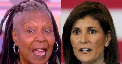 'Stop Trying To Whitewash It': Whoopi Goldberg Rips Nikki Haley's Racism Claim