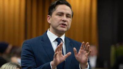 Justin Trudeau - Pierre Poilievre - Poilievre calls mayors of Quebec's 2 biggest cities 'incompetent' over slowdown in home construction - cbc.ca - Canada - France - city Quebec