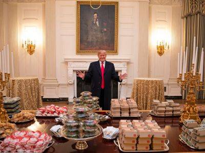 Joe Biden - Donald Trump - Martha McHardy - Ronny Jackson - So Much - Trump claims he would live to 200 if he didn’t eat so much junk food - independent.co.uk - state New Hampshire - Jackson
