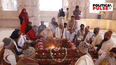 In run-up to January 22 consecration, ‘Pradhan Yajman’ at Ram Temple: RSS worker Anil Mishra and wife Usha