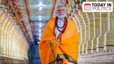 Today in Politics: Day before Ayodhya event, PM Modi to visit third Tamil Nadu temple with Ram connection