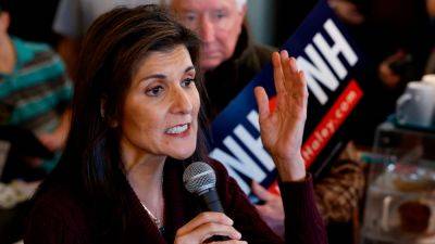 Haley dismisses Trump's false suggestion she's not eligible to run for president