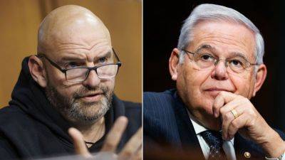 Fetterman says he’s daring indicted Sen. Bob Menendez to run for reelection