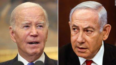 Netanyahu told Biden in private phone call he was not foreclosing the possibility of a Palestinian state in any form