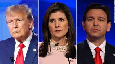 Donald Trump - Nikki Haley - Ron Desantis - John Kerry - Will Be - If the New Hampshire primary results match latest polling, only one question will be asked - edition.cnn.com - state South Carolina - state Iowa - state New Hampshire - state Florida - city Manchester, state New Hampshire