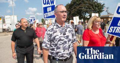 Joe Biden - Donald Trump - Shawn Fain - ‘We want everybody walking out’: UAW chief outlines mass strike for May 2028 - theguardian.com - Usa - Washington - county Day