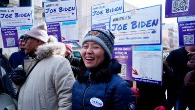 Biden's not on the ballot in New Hampshire's primary, but Dems still want him to win. Here's how.