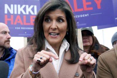 Donald Trump - Nikki Haley - Ron Desantis - Graig Graziosi - Fox - Haley - Nikki Haley snaps back at Fox News hosts suggesting she should drop out of race - independent.co.uk - Usa - state South Carolina - state Iowa - state New Hampshire - state Florida