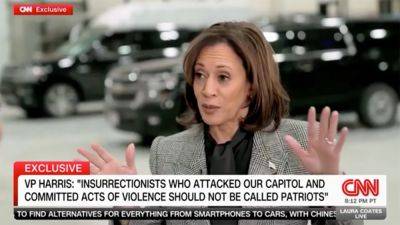 Kamala Harris defends independence of DOJ's investigations into Trump: 'That line has never been crossed'