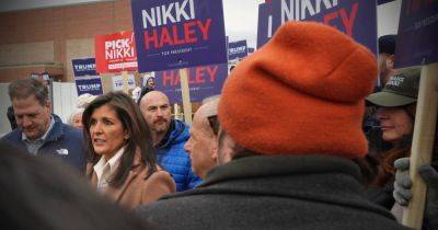 Nikki Haley, expressing confidence, says she has been here before.
