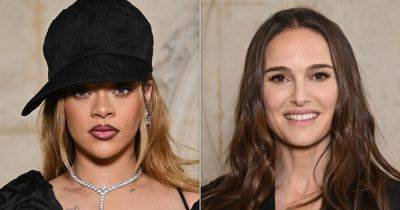 Natalie Portman - Kimberley Richards - With A - Rihanna Hilariously Crowns Natalie Portman With A New Title At Paris Fashion Week - huffpost.com - city Hollywood