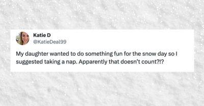 Marie Holmes - 29 Tweets About The Realities Of Snow Days For Parents - huffpost.com
