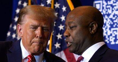 Sen. Tim Scott Said 4 Words To Trump That Made People Cringe To Their Cores