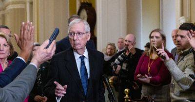 McConnell Casts Doubt on Border Deal, Saying Trump Opposition May Sink It