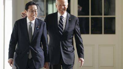 Joe Biden - John Kirby - JOSH BOAK - Fumio Kishida - Prime Minister - Biden to host Japan’s Prime Minister Kishida at a state visit in April - apnews.com - Usa - China - Washington - Japan - South Korea - region Indo-Pacific