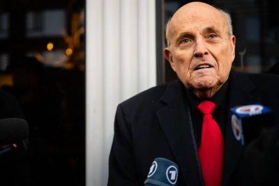 Rudy Giuliani targets Donald Trump for ‘unpaid legal fees’ in new bankruptcy filing