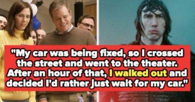 22 Movies That People Walked Out Of, With Their Reasons Ranging From 'Too Bad' To 'Too Scary'