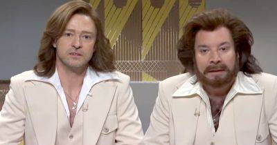 Justin Timberlake, Jimmy Fallon Go Full Bee Gees Mode In Return Of Iconic 'SNL' Sketch