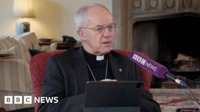 Rishi Sunak - Justin Welby: Political leaders should treat opponents as human beings - bbc.com - Usa - India - Britain - Taiwan - South Africa - Pakistan