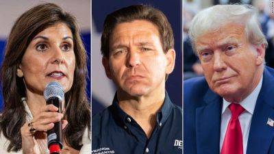 Donald Trump - Nikki Haley - Ron Desantis - Even - Why Trump’s GOP rivals don’t dare hit his greatest liability even as time runs out to take him down - edition.cnn.com - Usa - state South Carolina - Washington - state Iowa - state Florida
