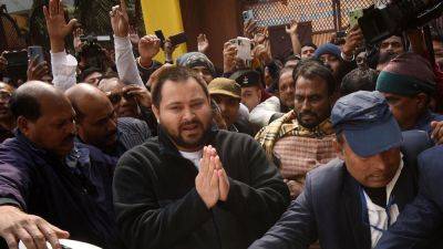 ED questions Tejashwi Yadav for over eight hours in land-for-jobs scam case