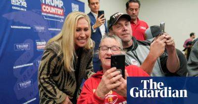 Joe Biden - Donald Trump - Nikki Haley - Ron Desantis - Marjorie Taylor Greene - Eric Trump - Kristi Noem - Sarah Huckabee - ‘It’s a live audition’: Trump surrogates swarm Iowa before caucuses - theguardian.com - Usa - state Iowa - Ukraine - Russia - county White - state South Dakota - county Sioux