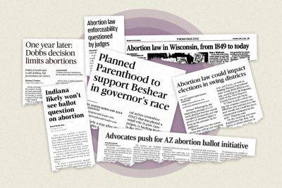 How abortion coverage changed in the media, according to the data - politico.com - state Florida