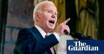 Joe Biden - Donald Trump - Emanuel Ame - Into A - Biden assails Trump for trying to turn election ‘loss into a lie’ - theguardian.com - Usa - Israel - city Charleston