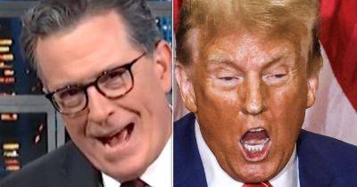 Donald Trump - New Trump - Stephen Colbert - Colbert's Painful New Trump Burn Will Have You Wincing Involuntarily - huffpost.com